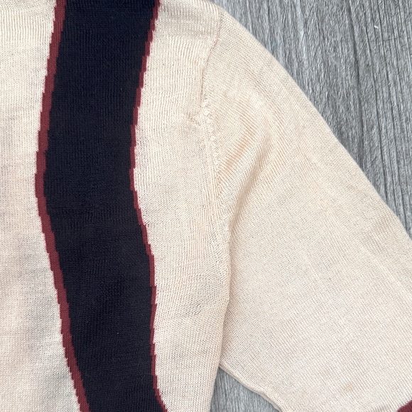 L.A.M.B. FALL 2007 - Beige and Black Turtleneck Sweater - Size Small - Picture 10 of 16